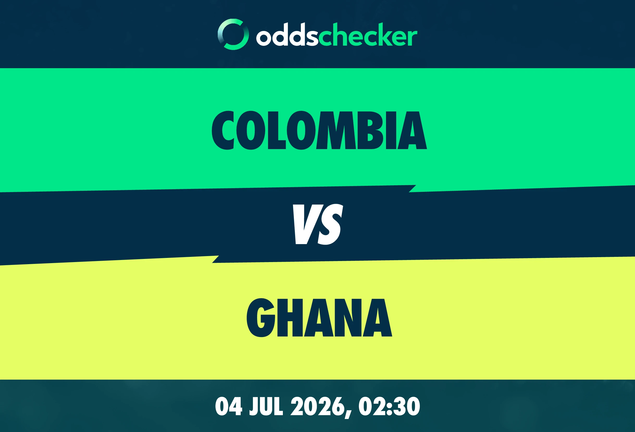 Colombia vs Ghana Lineups, Prediction, Betting Tips & Odds