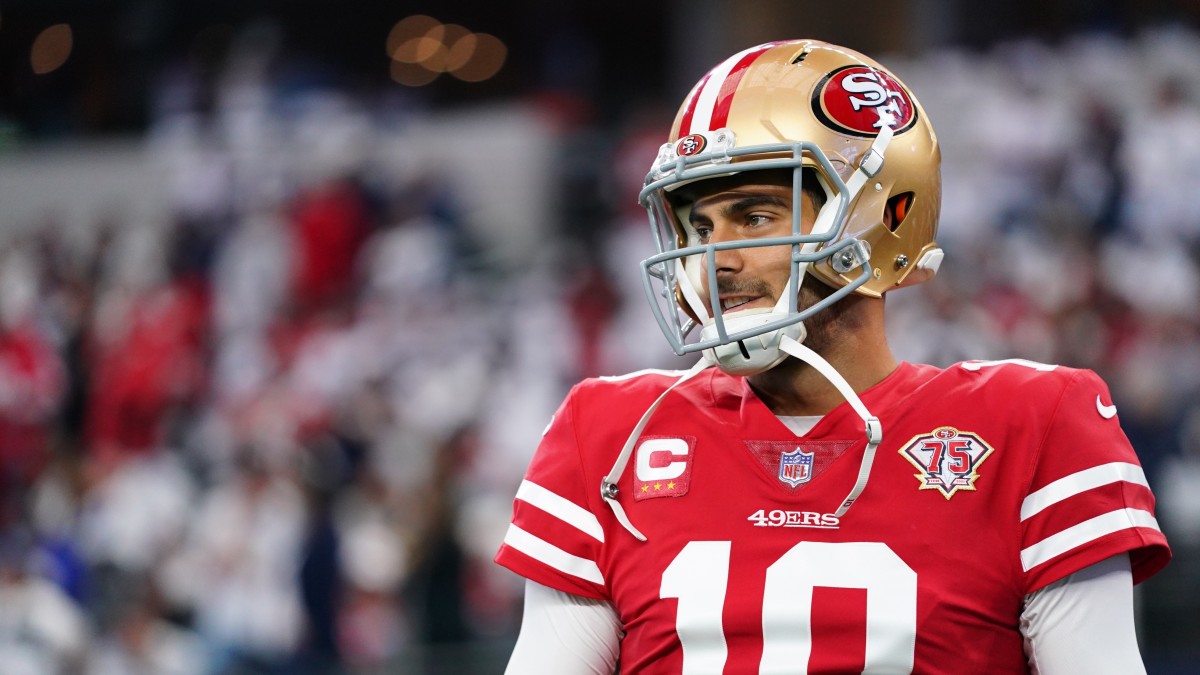 Jimmy Garoppolo says there's a chance he'll be active if the 49ers reach  the Super Bowl, per report