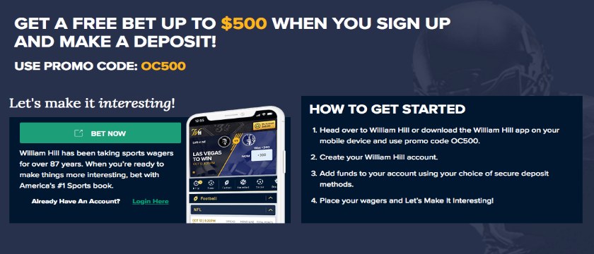 Super Bowl Odds & Offers: Get $500 Risk Free With William Hill