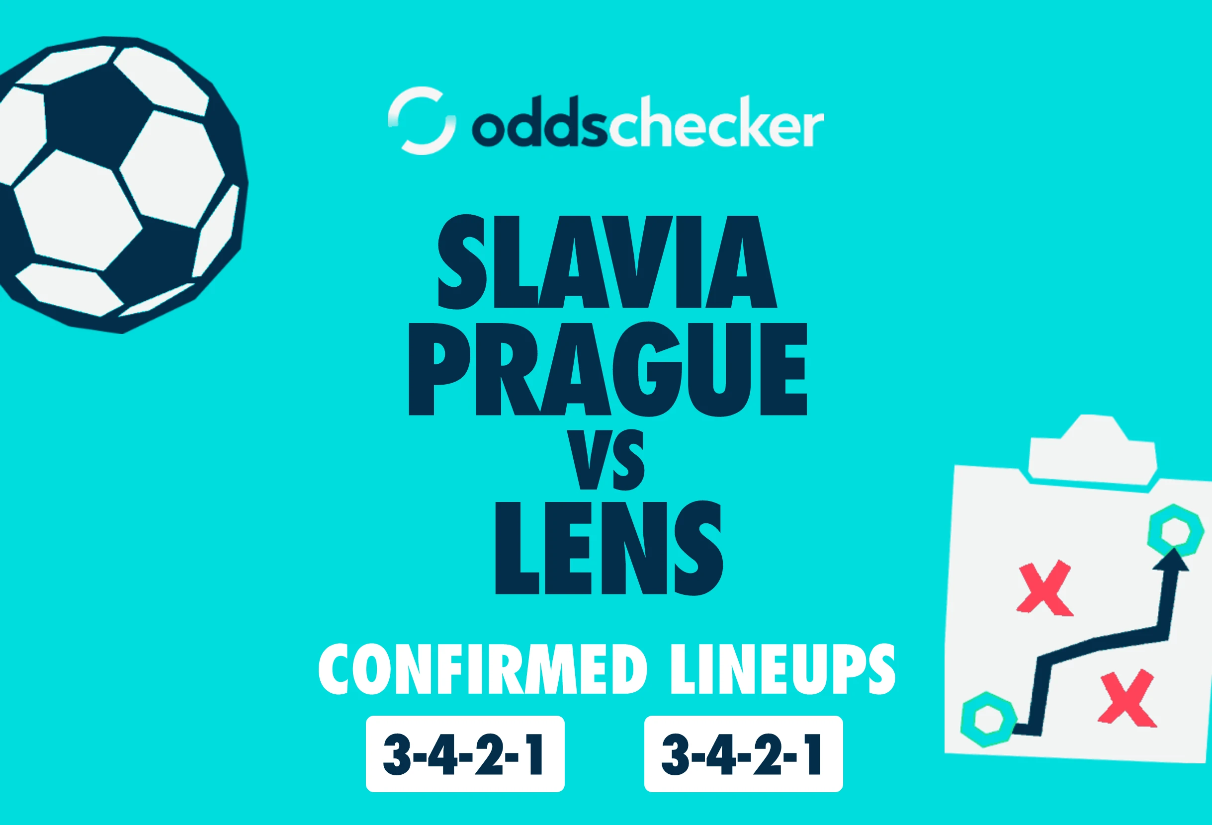 Slavia Prague vs Lens Confirmed Lineups
