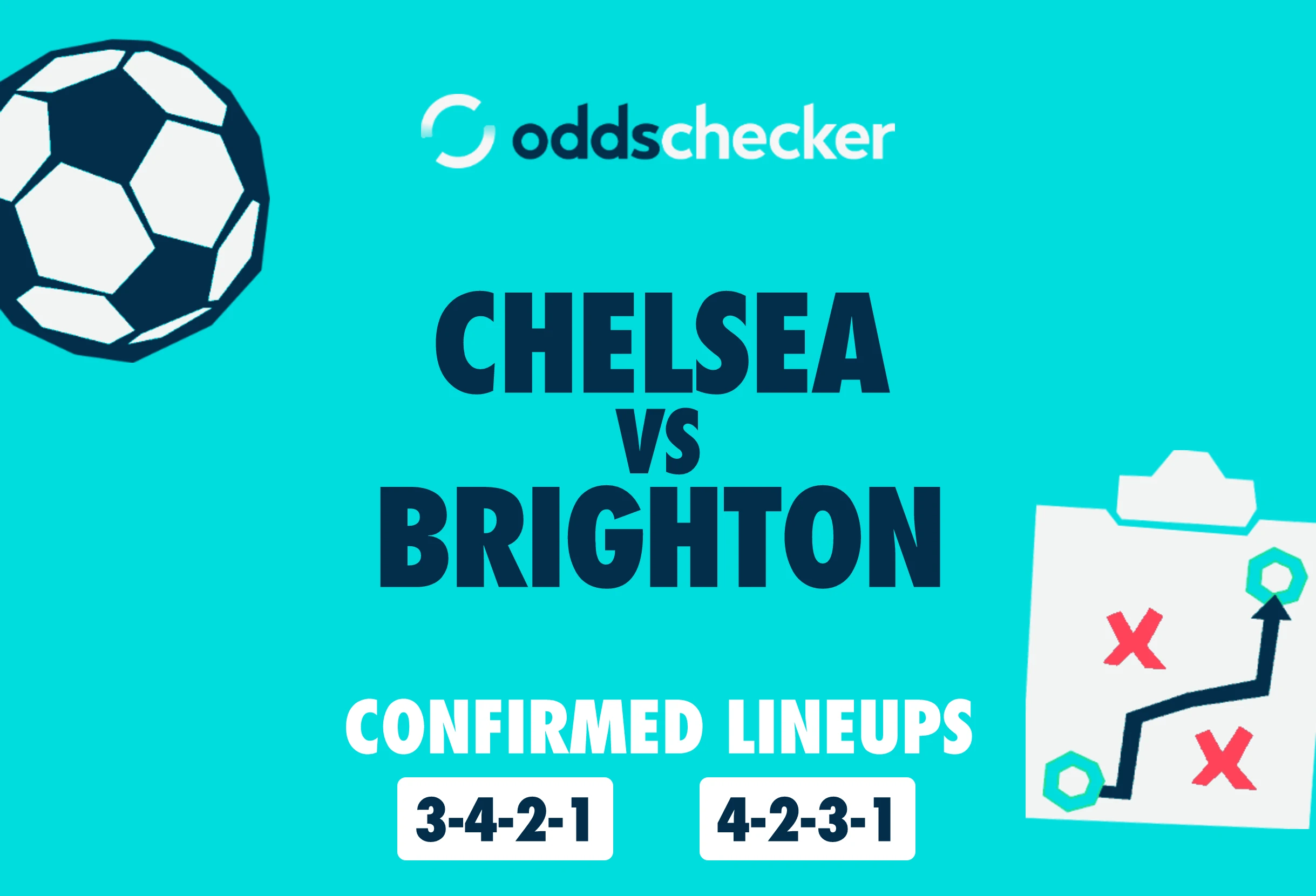 Chelsea vs Brighton Confirmed Lineups