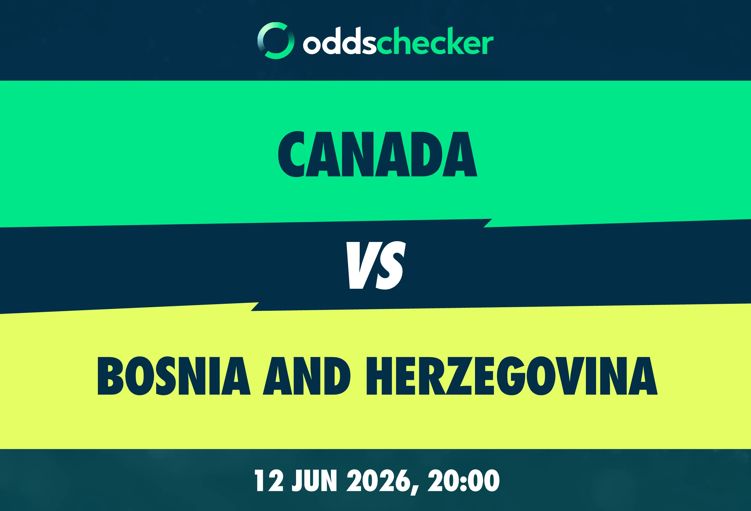 Canada vs Bosnia and Herzegovina: Lineups, Prediction, Betting Tips & Odds