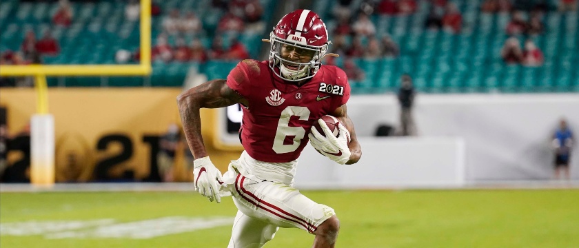 Monday Night Football NFL prop bets include DeVonta Smith, Devin