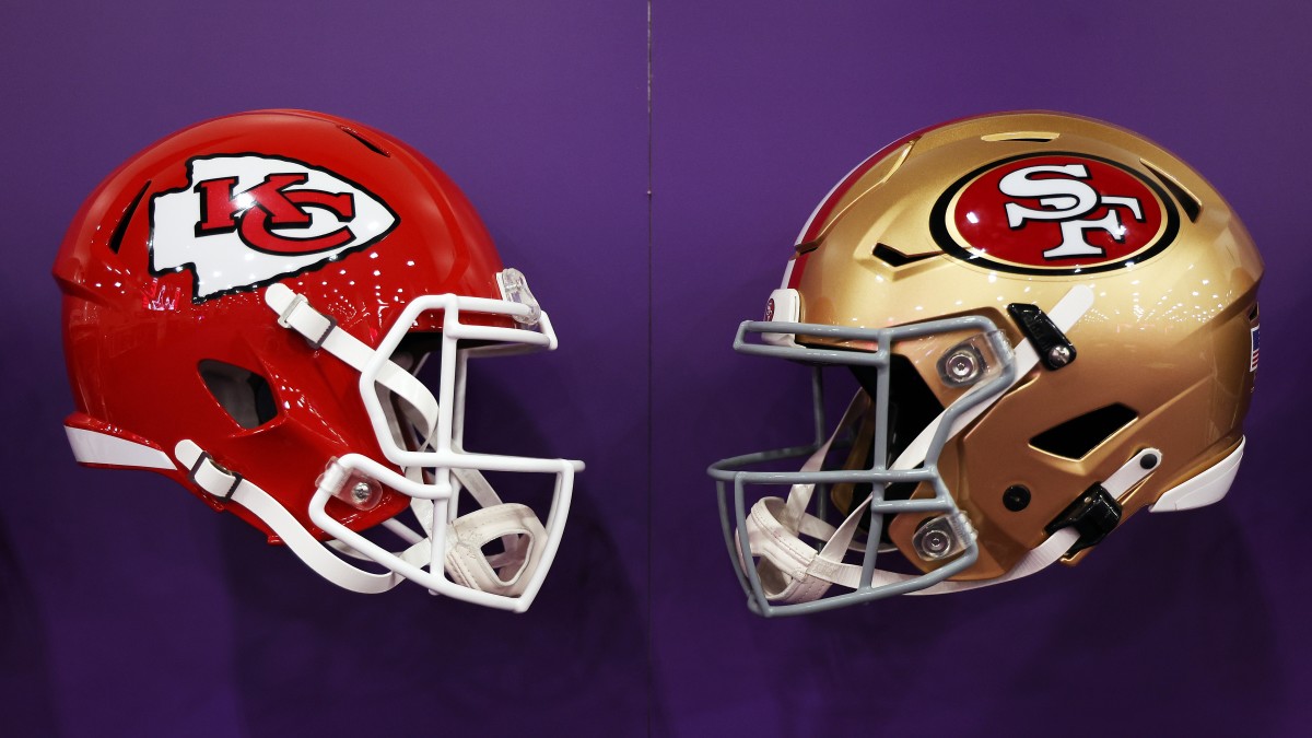Super Bowl LVIII Helmets
