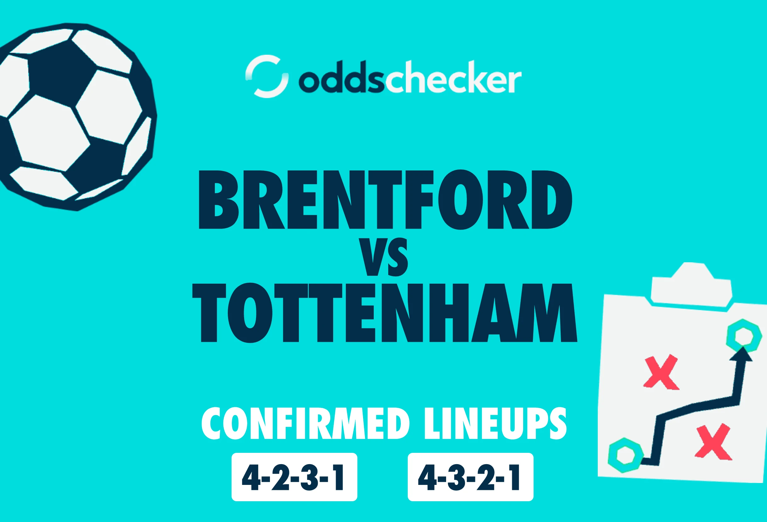 Brentford vs Tottenham Confirmed Lineups