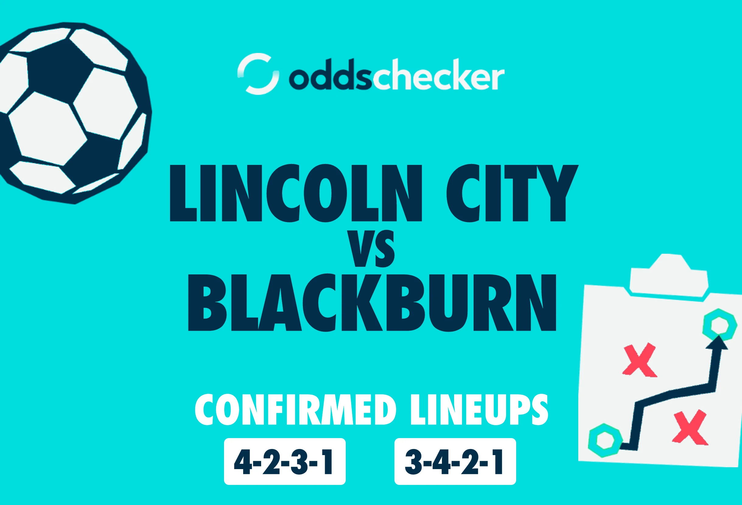 Lincoln City vs Blackburn Confirmed Lineups