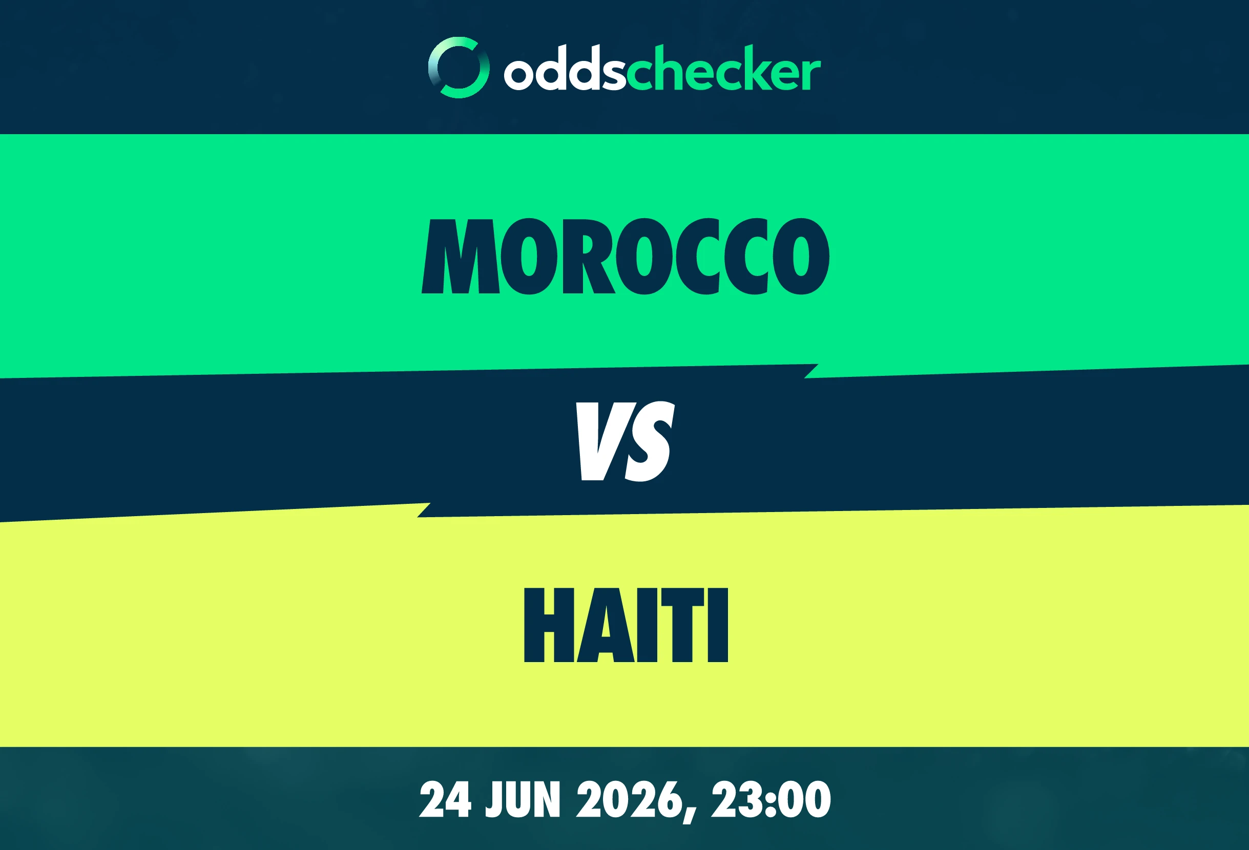 Morocco vs Haiti Lineups, Prediction, Betting Tips & Odds