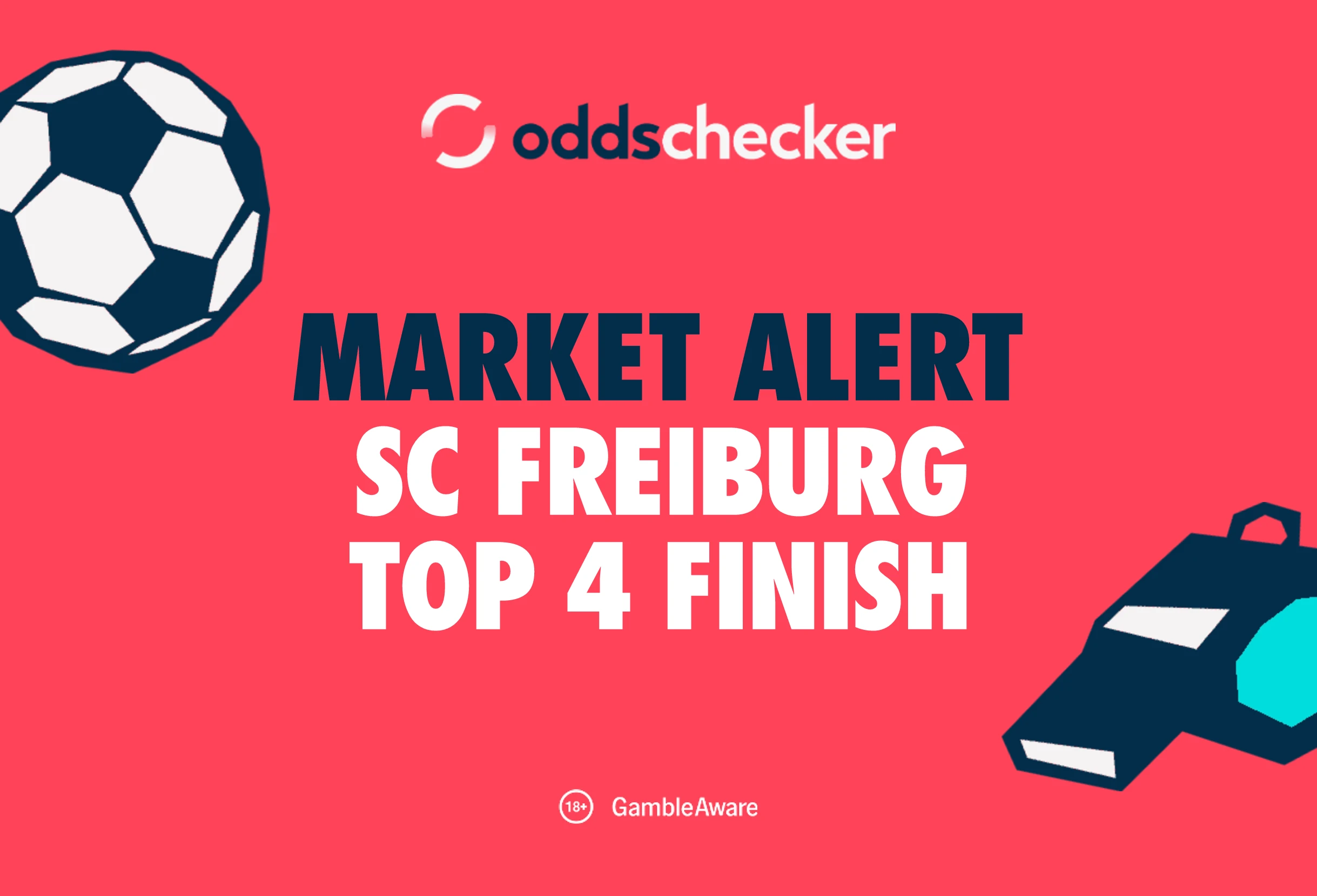 Bundesliga Top 4 Finish Odds: SC Freiburg Backed for UCL