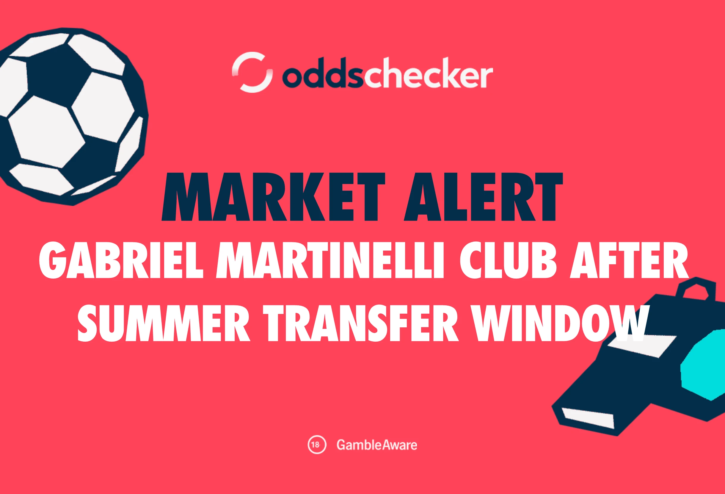 Gabriel Martinelli Next Club Odds: Aston Villa Among Favourites