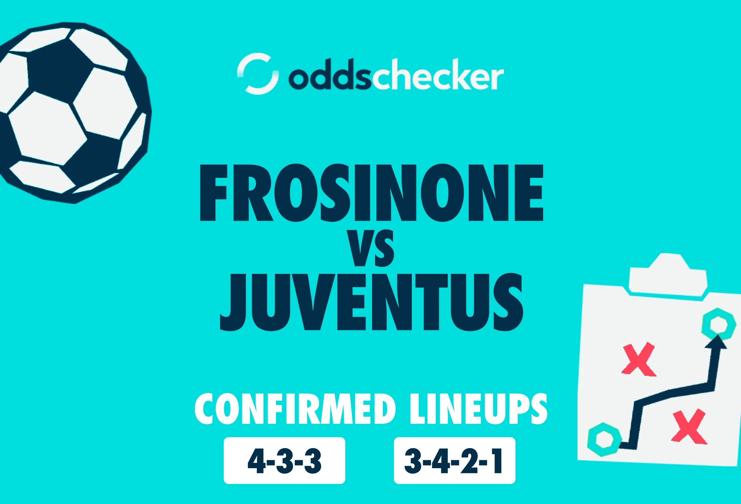 Frosinone vs Juventus Confirmed Lineups