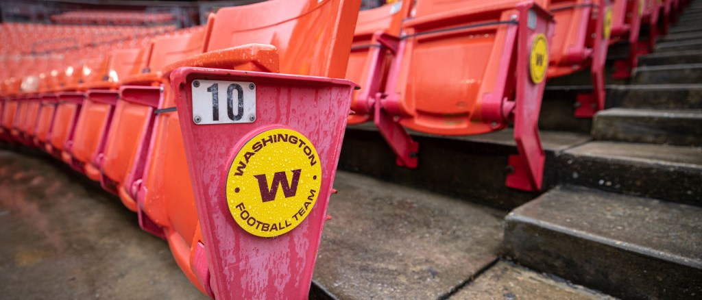 WFT Logo On Stadium Chair