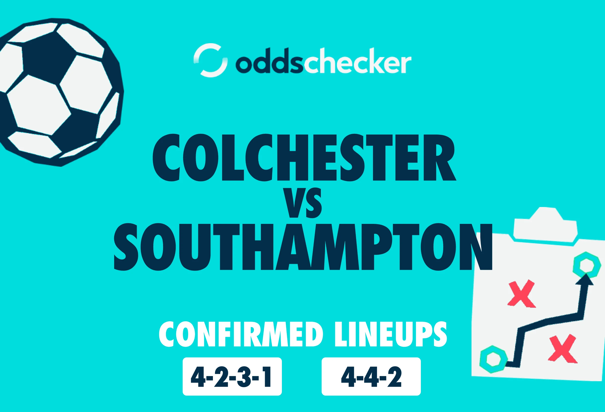 Colchester vs Southampton Confirmed Lineups
