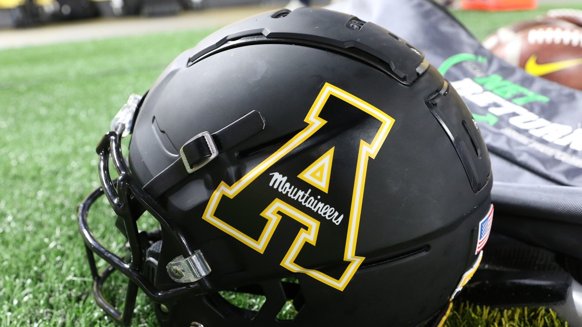Appalachian State Football Helmet