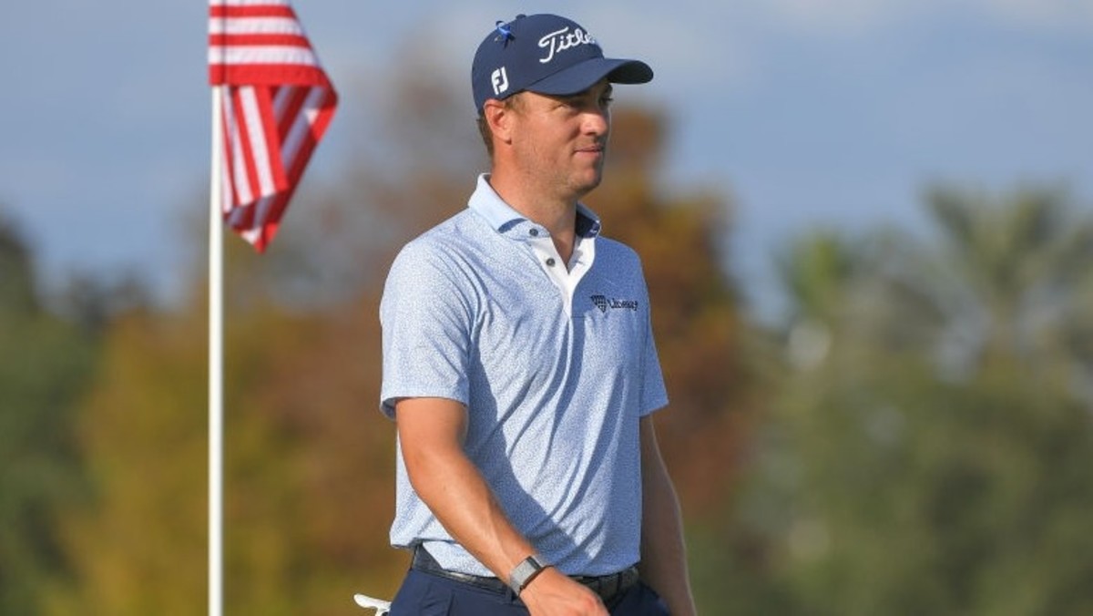 Justin Thomas Golf American Flag