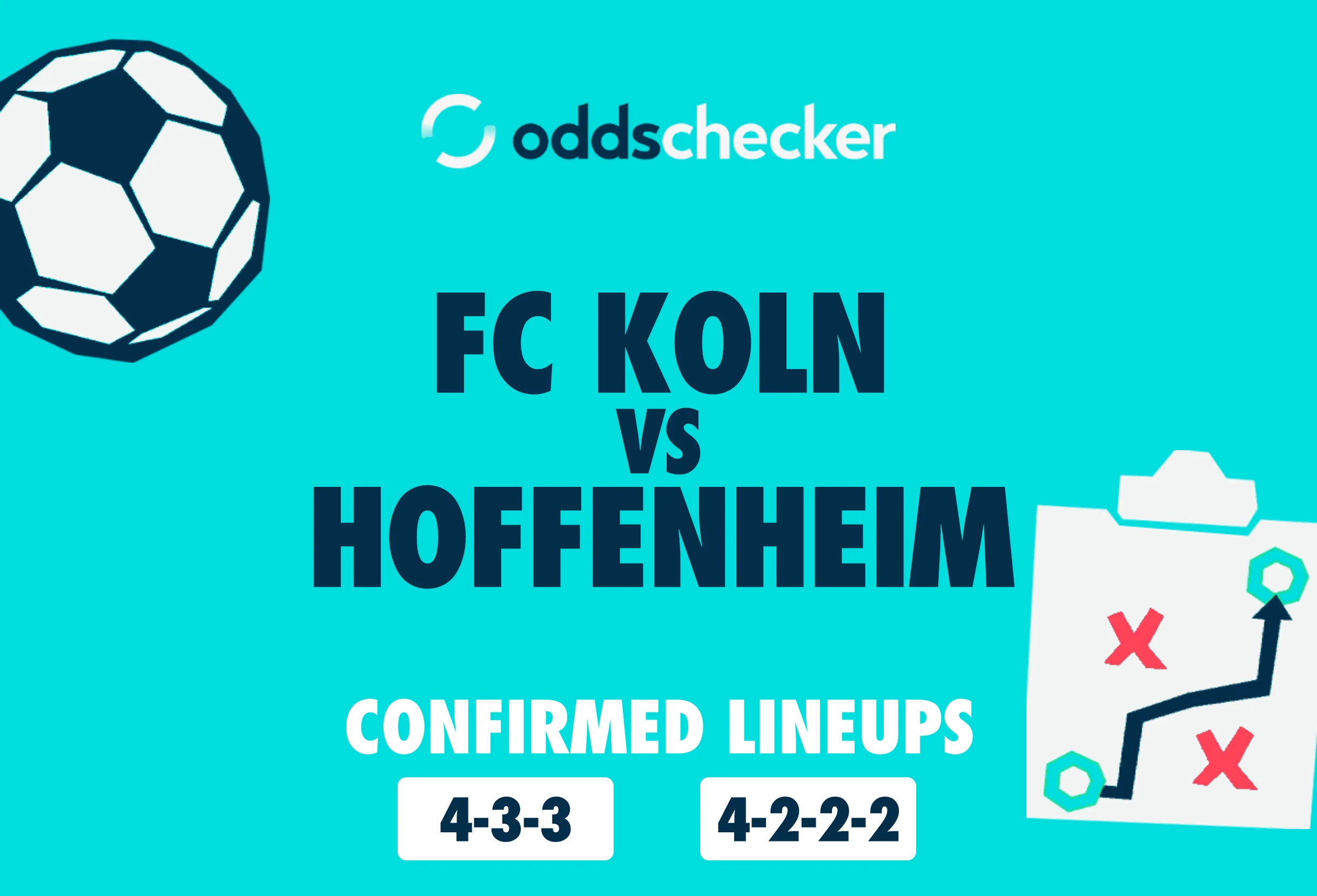 FC Koln vs Hoffenheim Confirmed Lineups