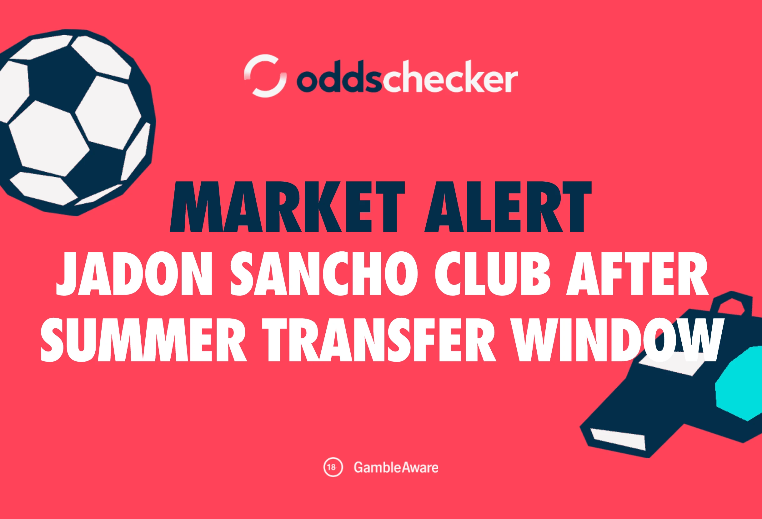 Jadon Sancho Next Club Odds: Transfer to Sunderland Backed