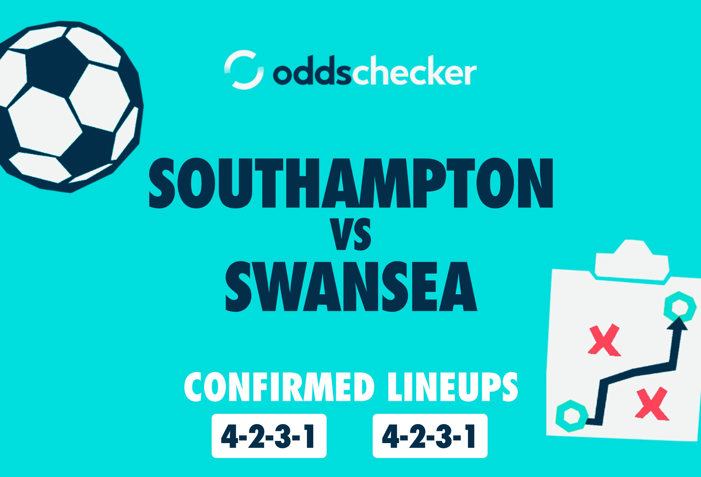 Southampton vs Swansea Confirmed Lineups
