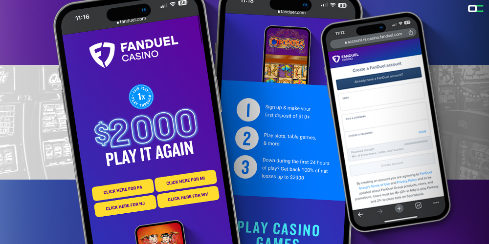FanDuel Casino Sign Up