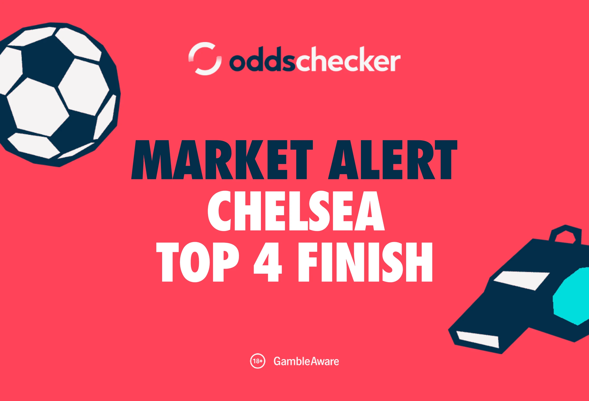 Chelsea To Finish In The Top 4 Of The Premier League Odds Now 8/13