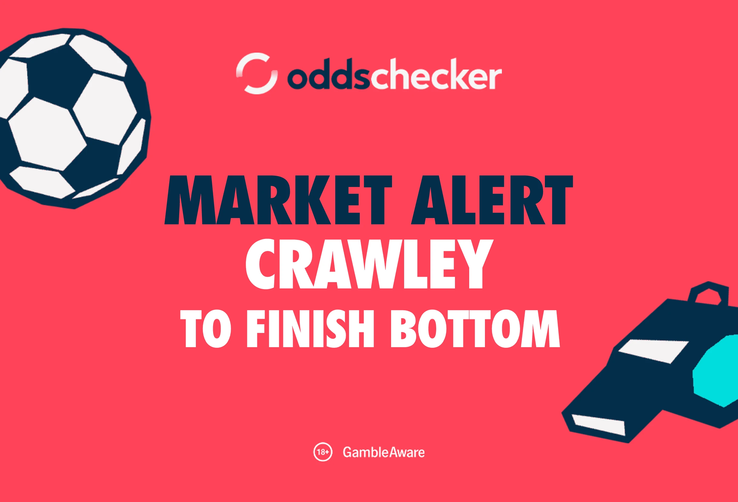 Crawley To Finish Bottom Of The English League Two Odds Now 15/8