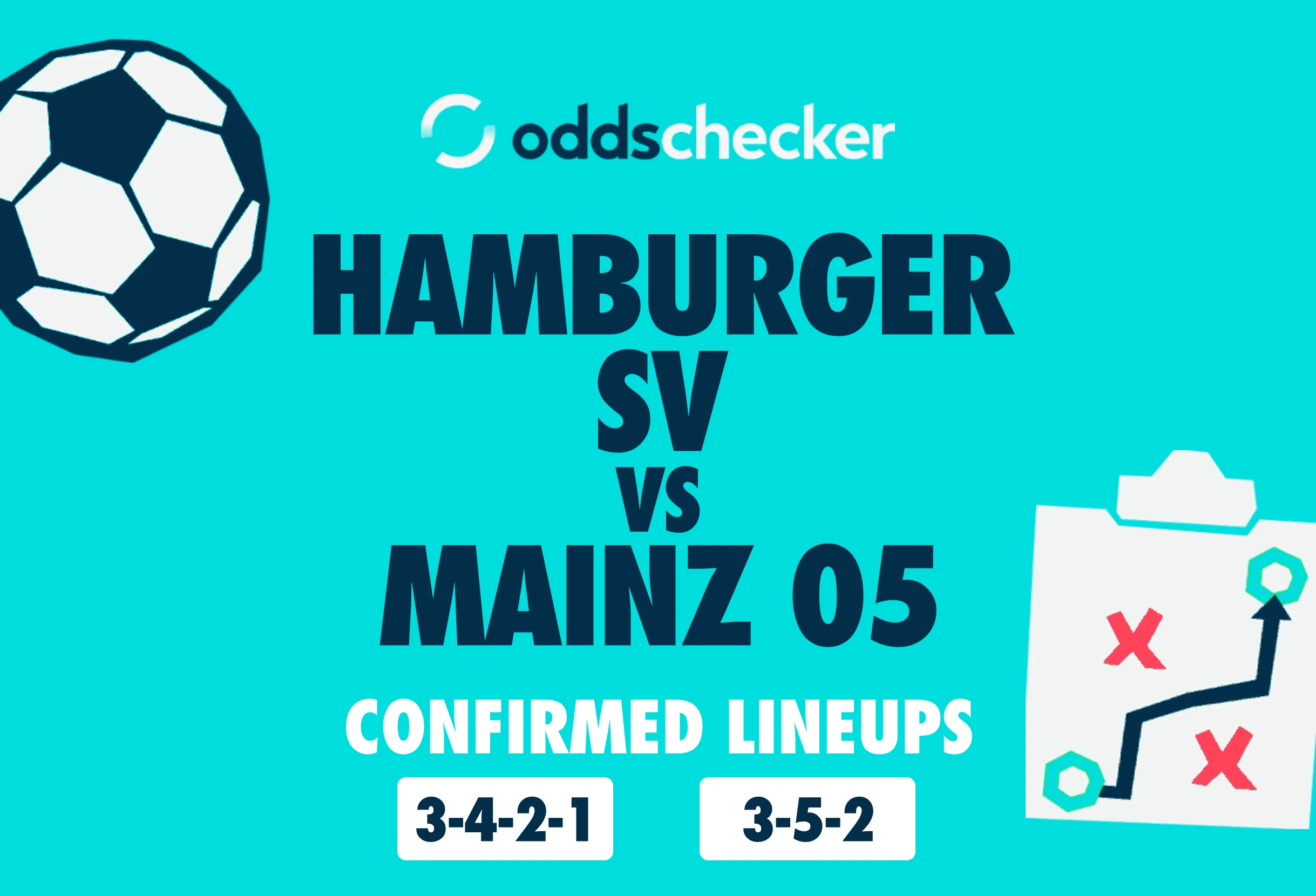Hamburger SV vs Mainz 05 Confirmed Lineups