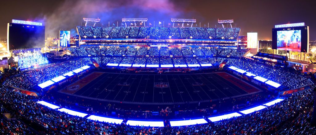 Super Bowl Halftime Field