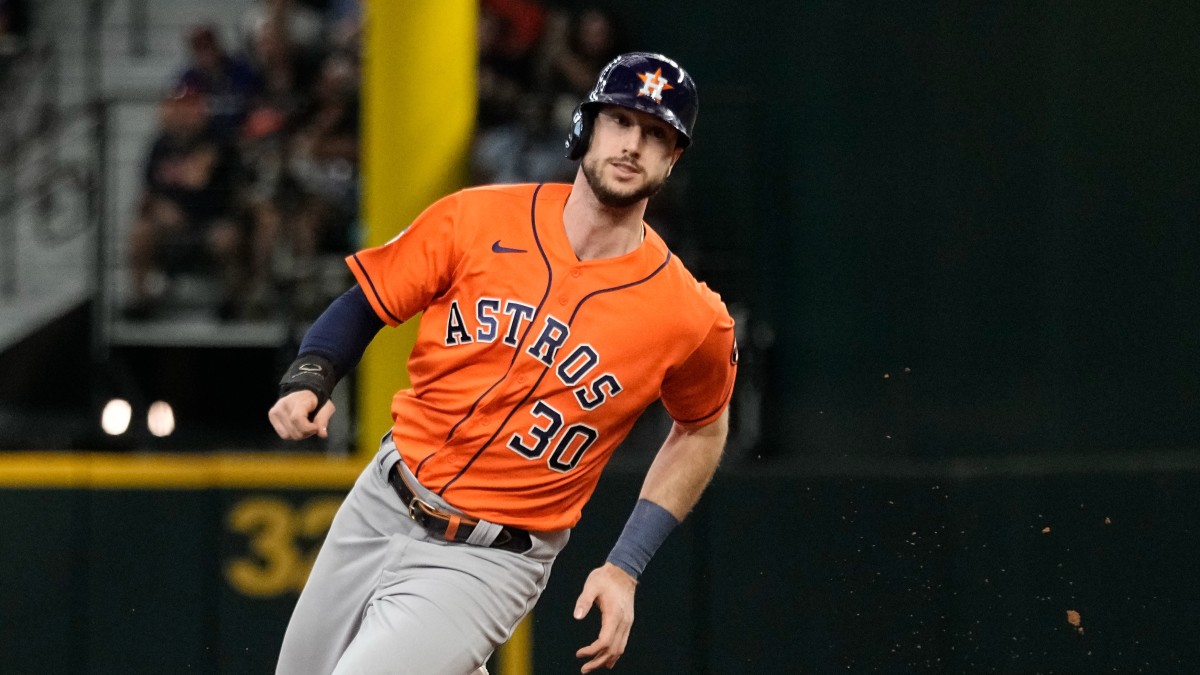 Kyle Tucker Preview, Player Props: Astros vs. Rangers - ALCS Game 5