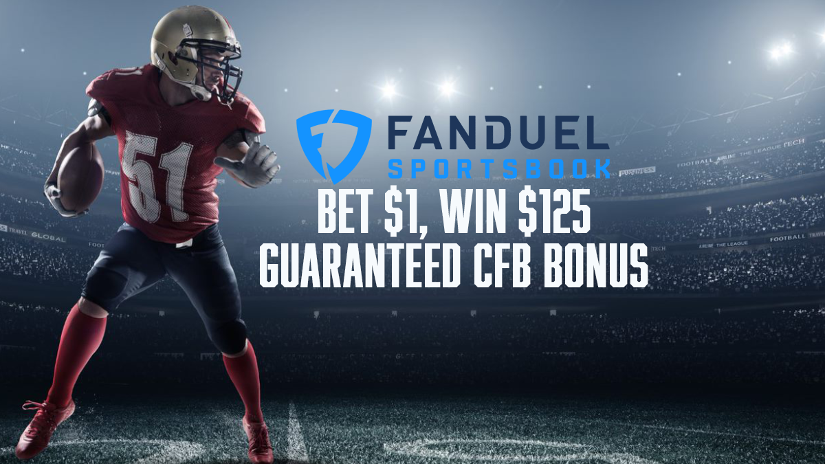 Bet $1, Win $125 on College Football With FanDuel