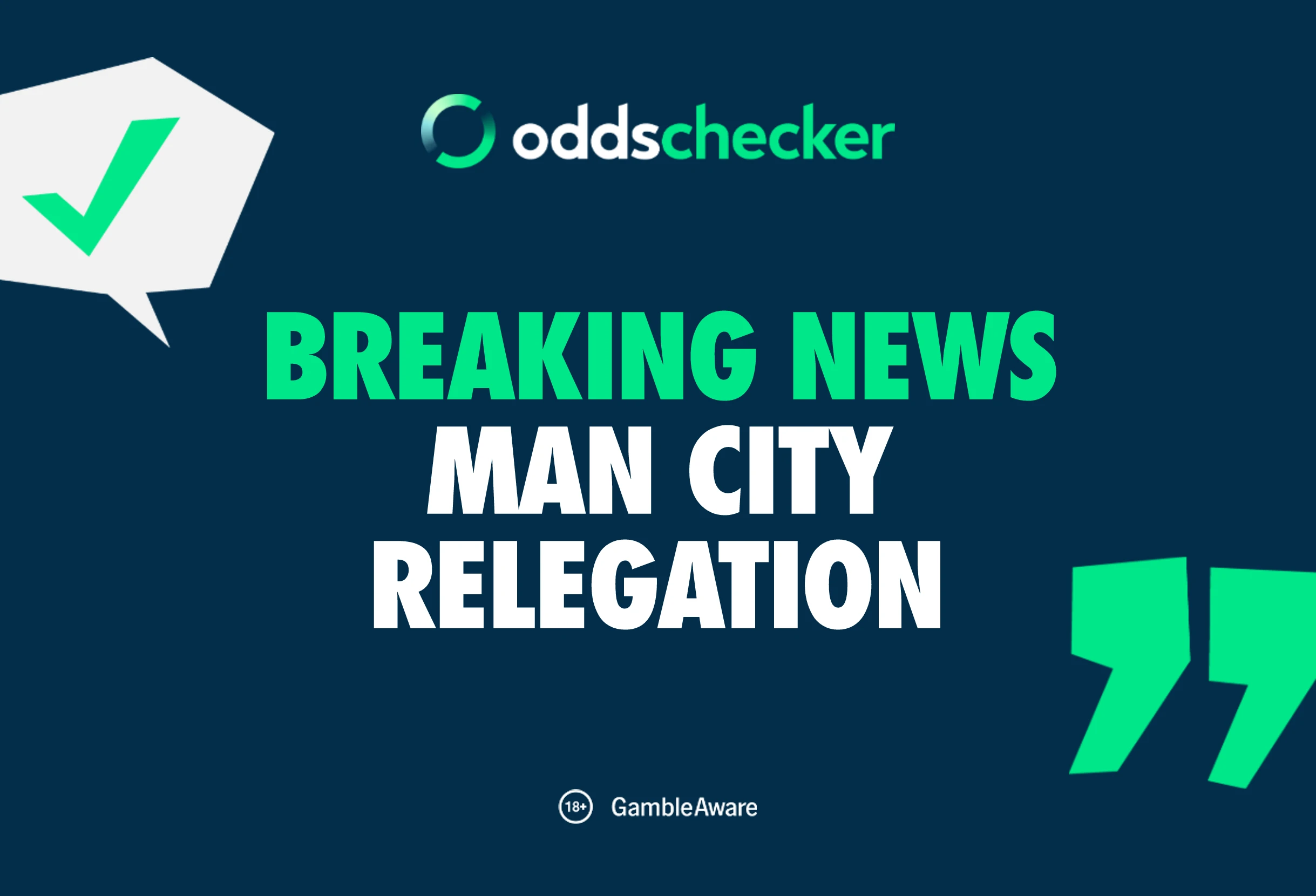 Premier League Relegation Odds: Man City Backed after Charges Verdict