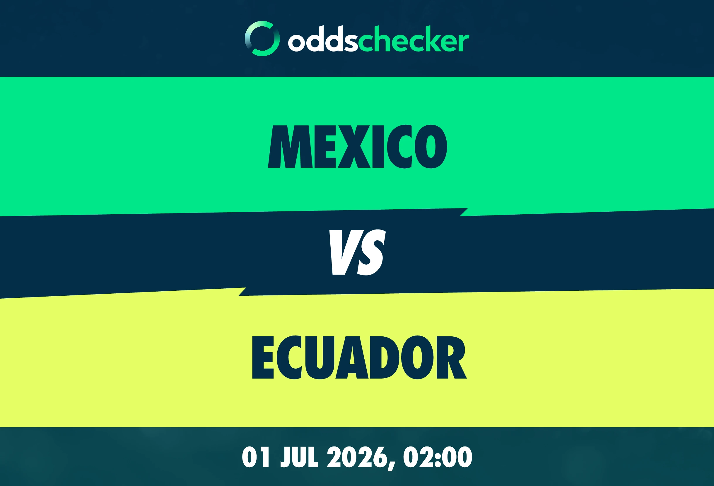 Mexico vs Ecuador Lineups, Prediction, Betting Tips & Odds