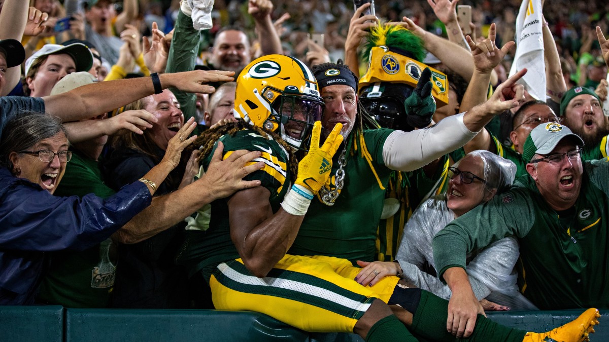 Thursday Night Football Anytime TD Scorers: Can Aaron Jones Feast