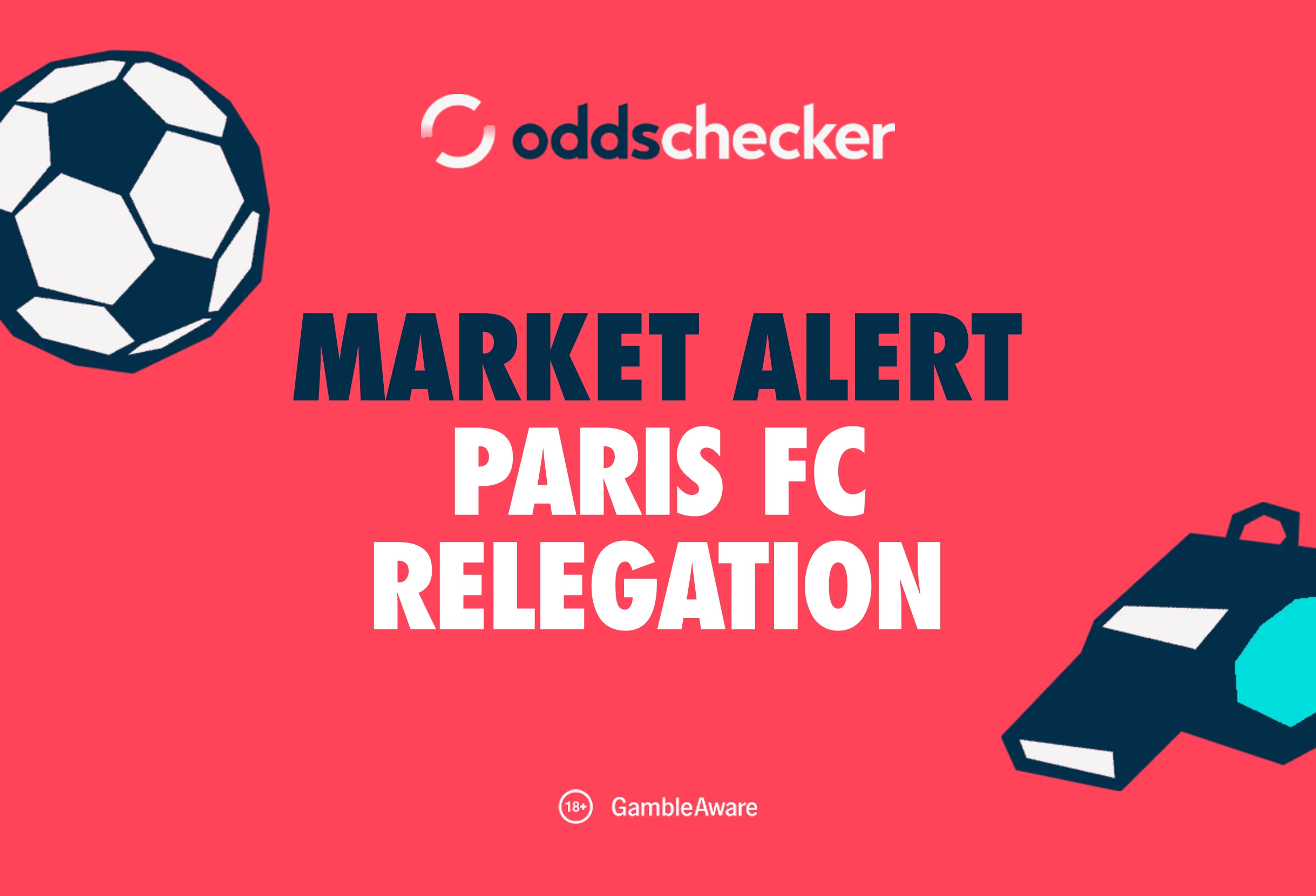 Paris FC To Be Relegated From The Ligue 1 Odds Now 80/1