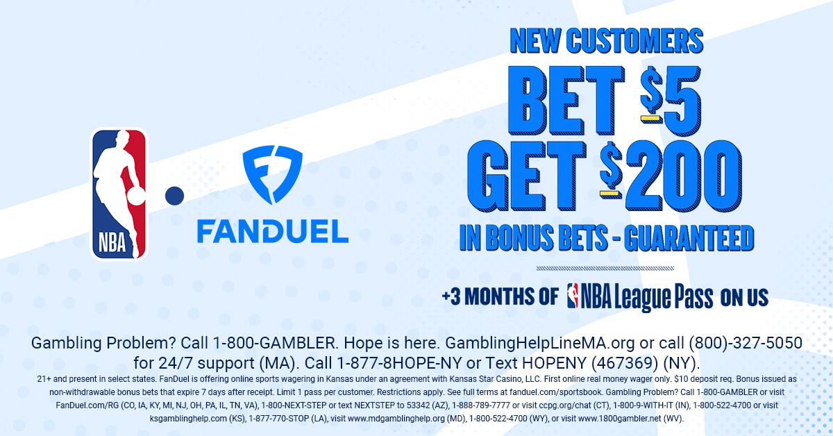 LAST CHANCE: Get FREE NBA League Pass + $150 Free Bets (FanDuel Promo)