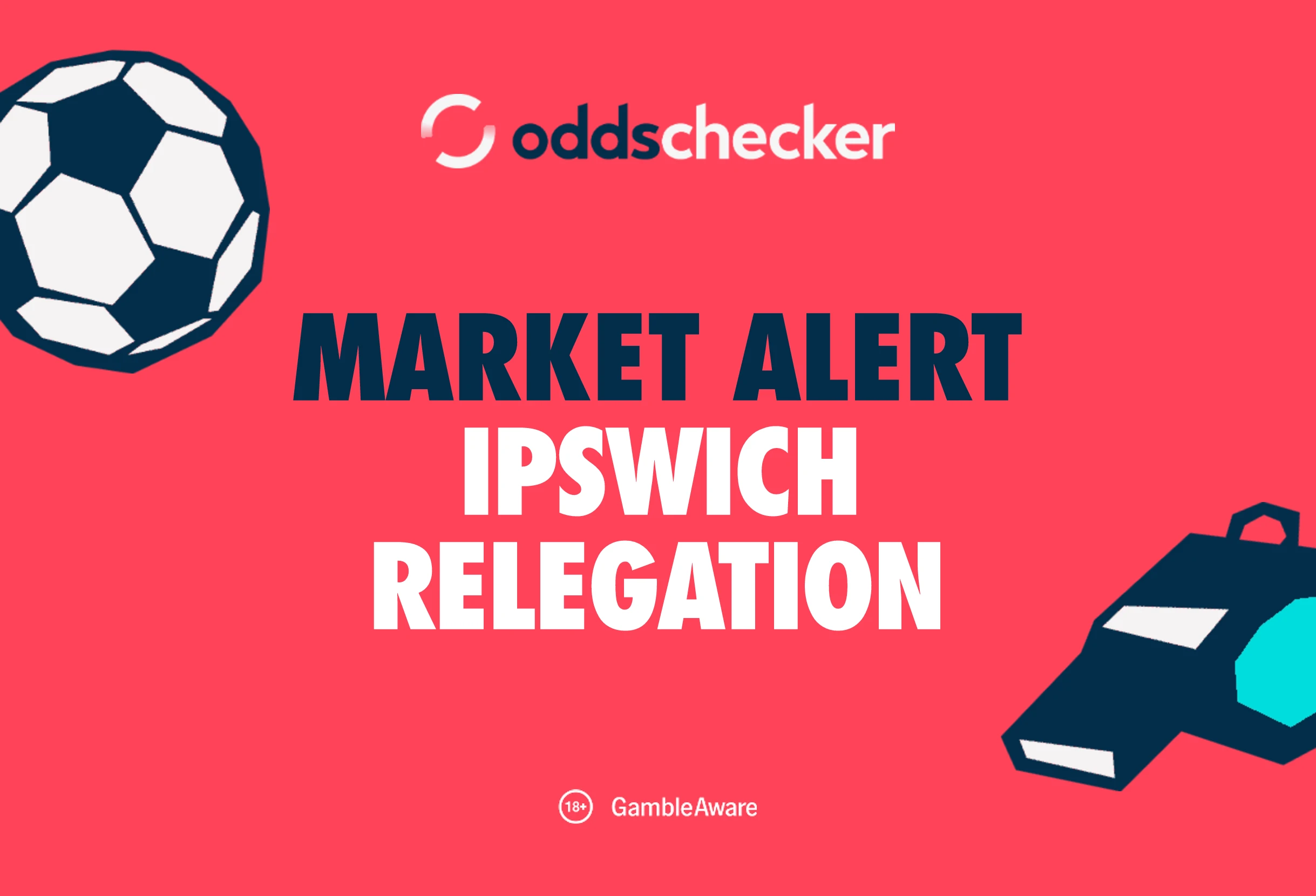 Premier League Relegation Odds: Ipswich Price Shortens for Drop