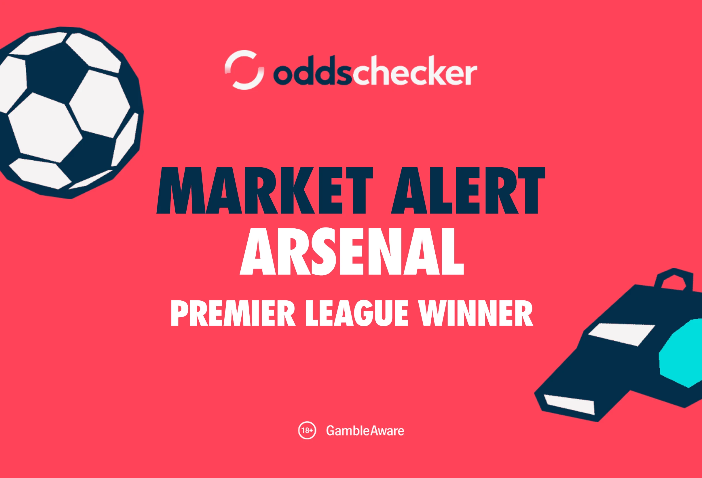Arsenal To Win The Premier League Odds Now 4/7