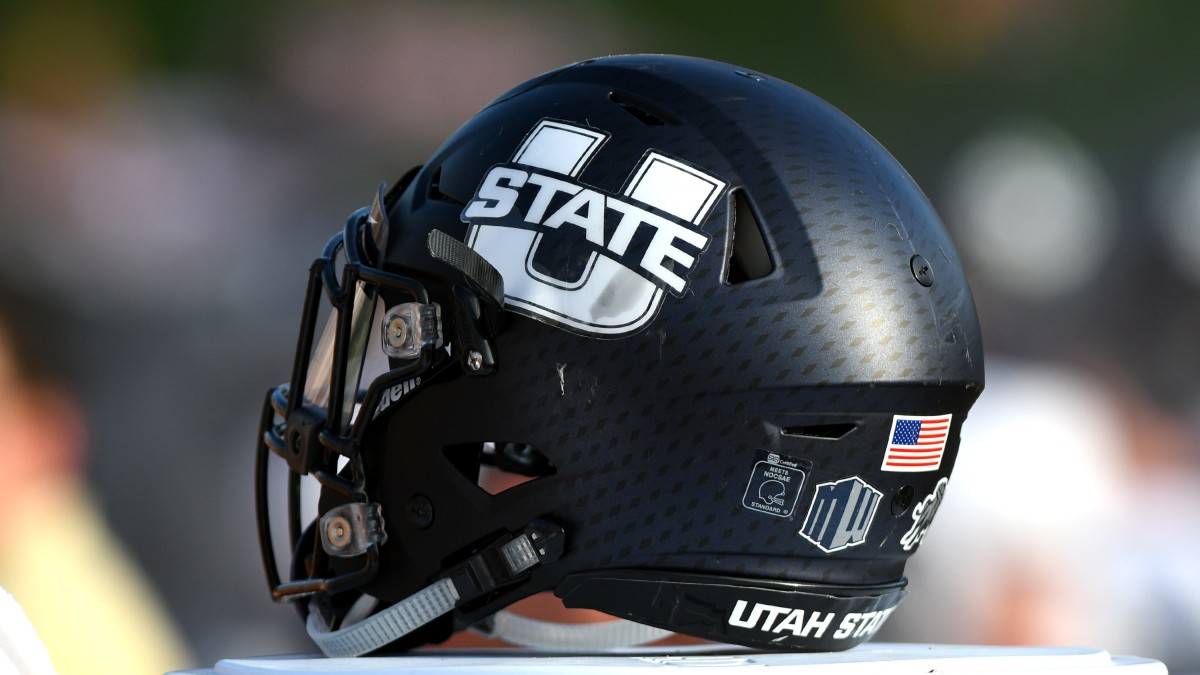 Utah State Aggies Football Helmet