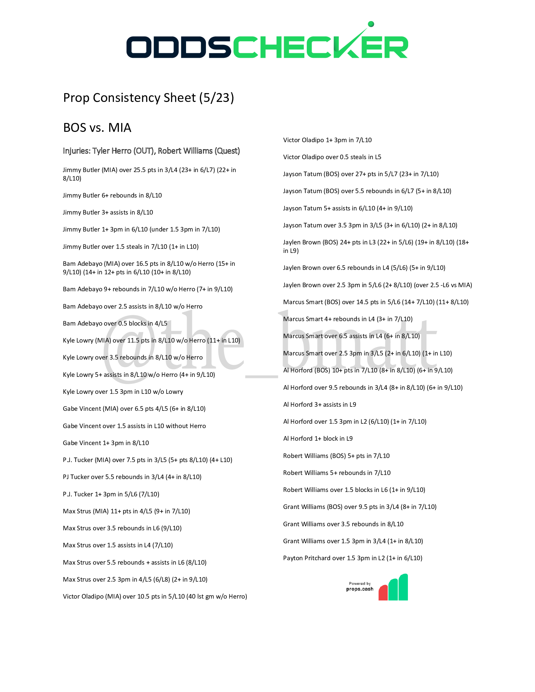 BrianMatthews Prop Consistency Sheet BOS-MIA-Game-4 