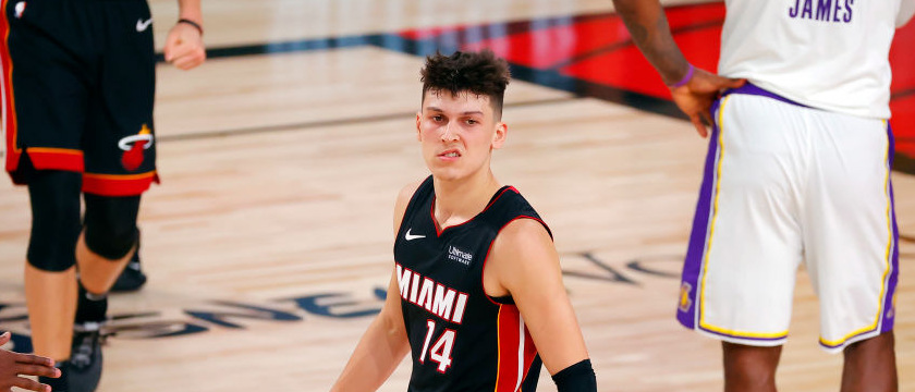 Miami Heat Tyler Herro Smirk