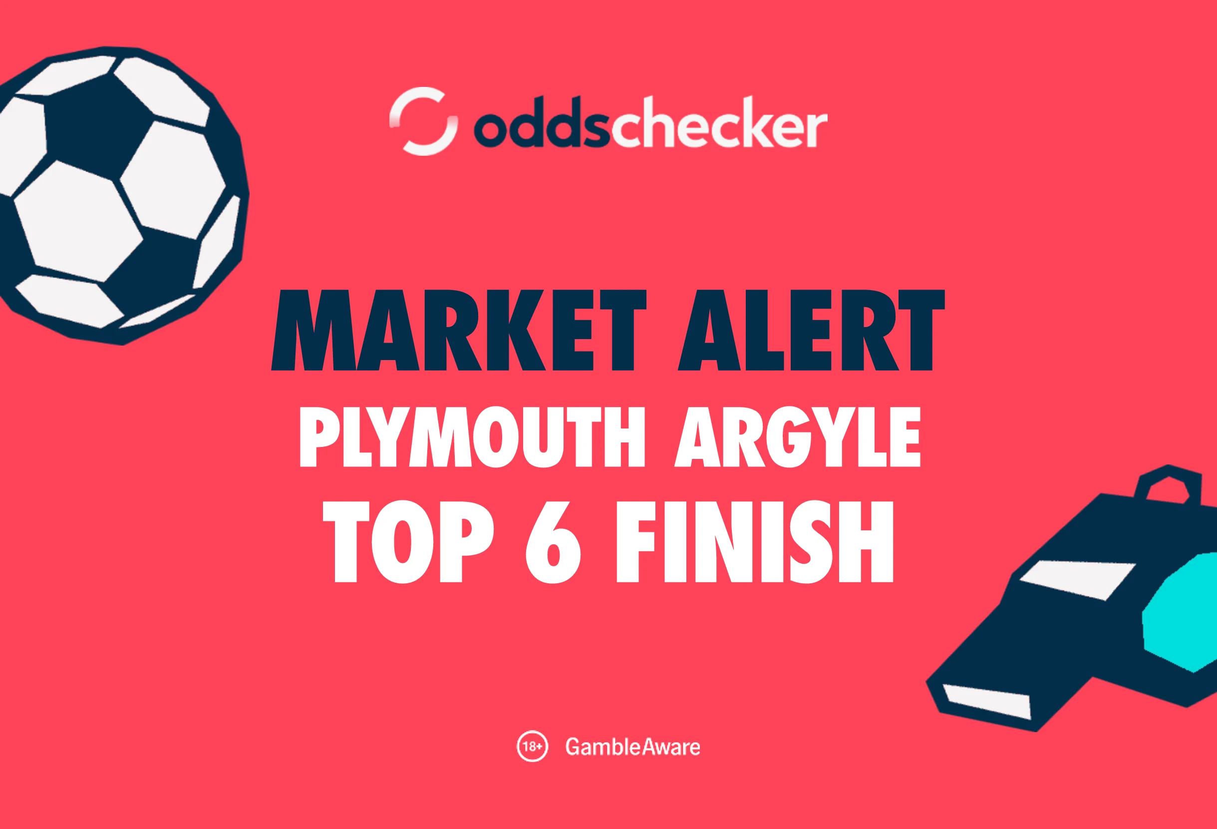 Plymouth Argyle To Finish In The Top 6 Of English League One Odds Now 1/1