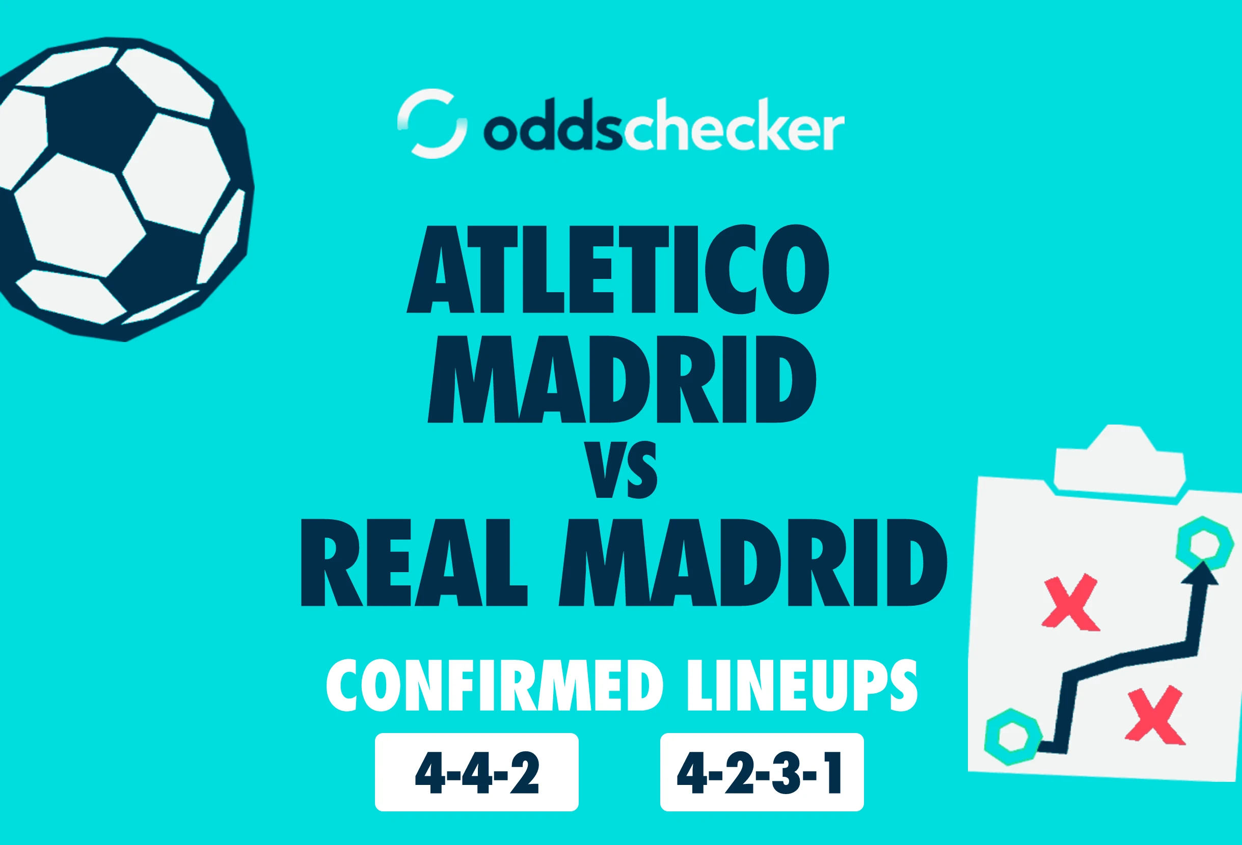 Atletico Madrid vs Real Madrid: Confirmed Lineups & Match Prediction
