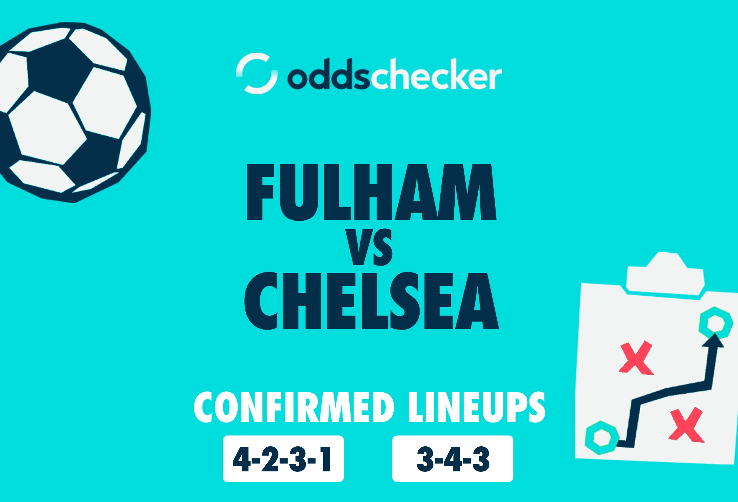 Fulham vs Chelsea Confirmed Lineups