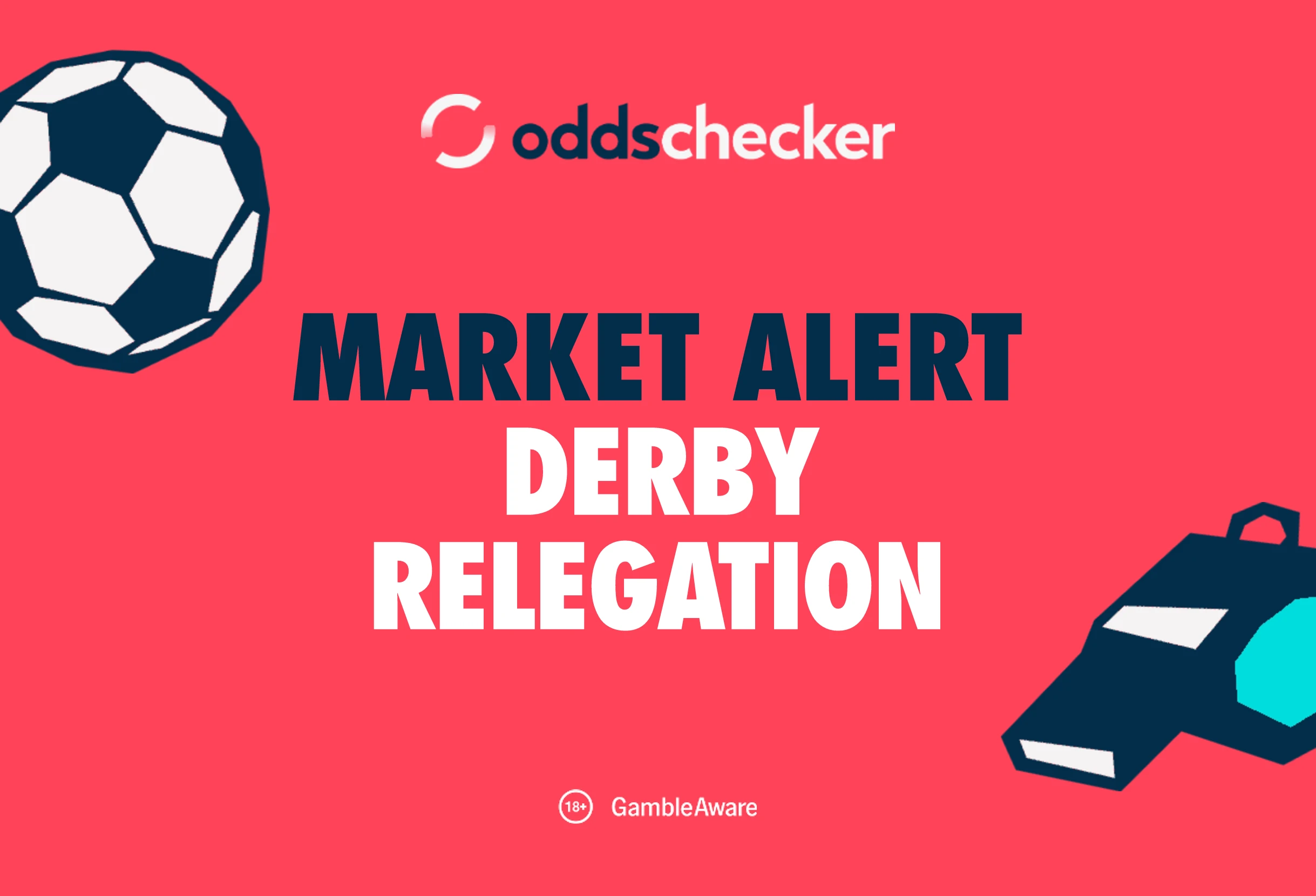 Championship Relegation Odds: Derby in Danger as Price Drops