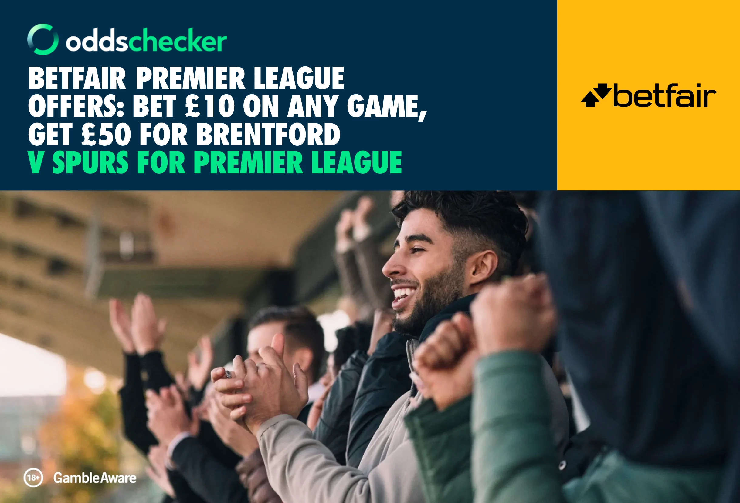 Betfair Premier League Offer: Bet £10 on any Game, Get £50 for Brentford v Spurs