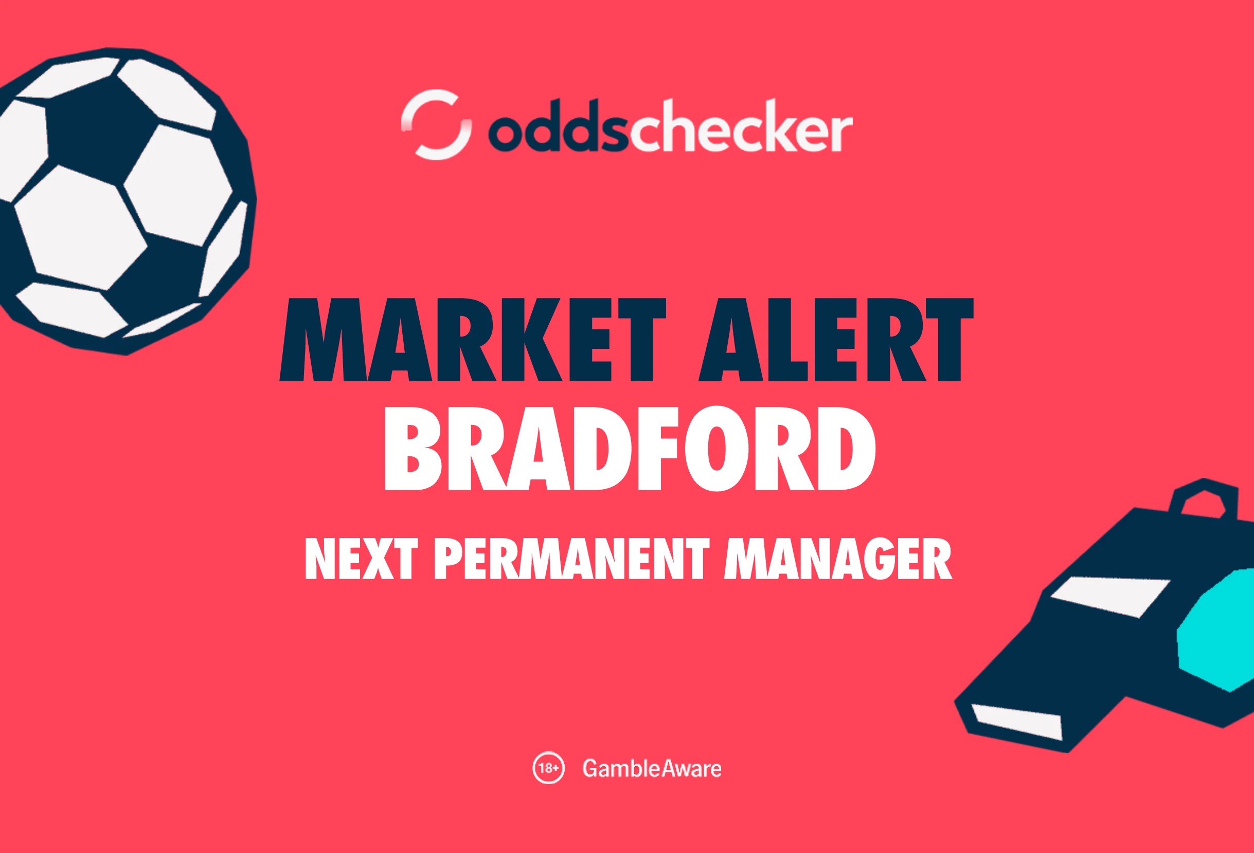 Bradford's Next Permanent Manager Odds: Paul Heckingbottom Now 5/1