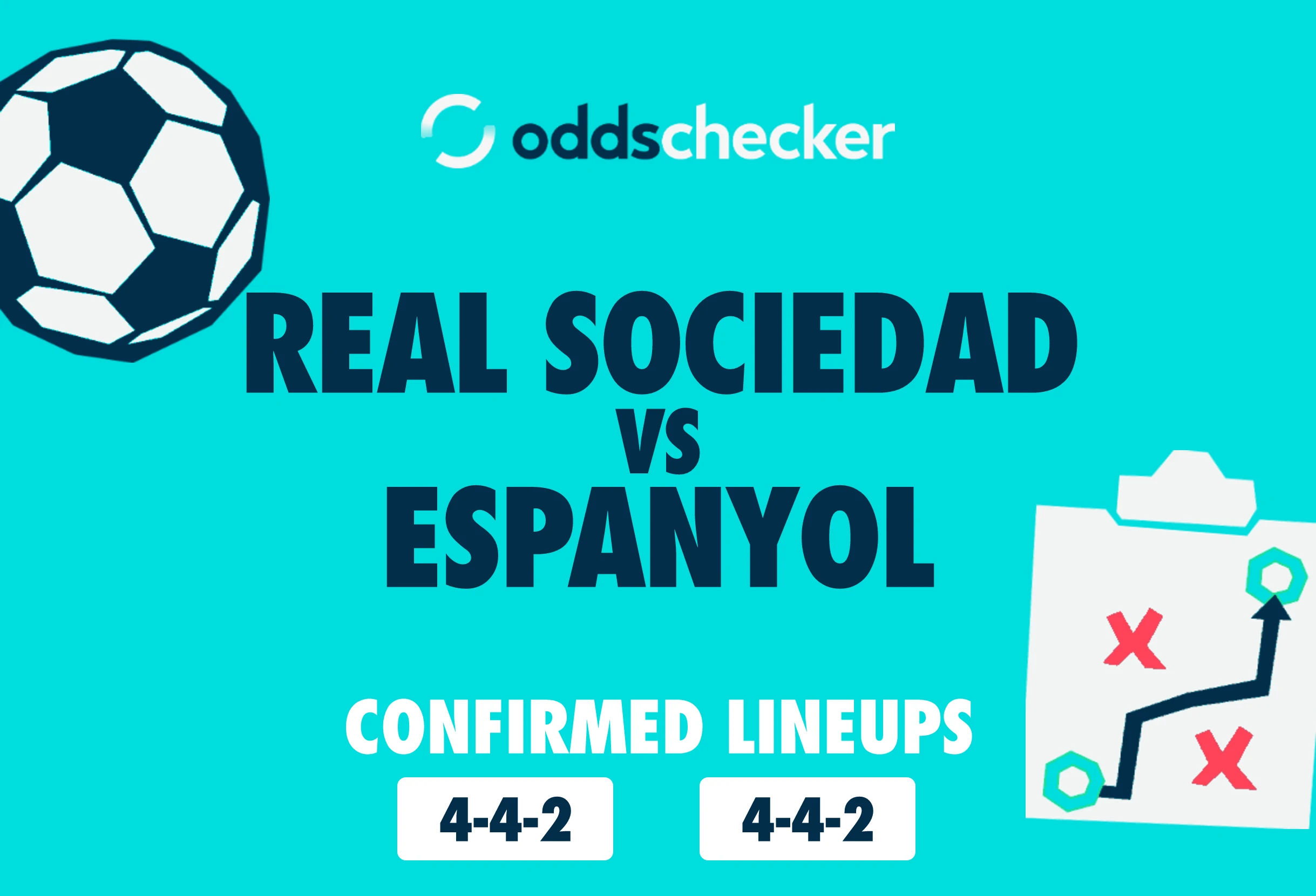 Real Sociedad vs Espanyol Confirmed Lineups