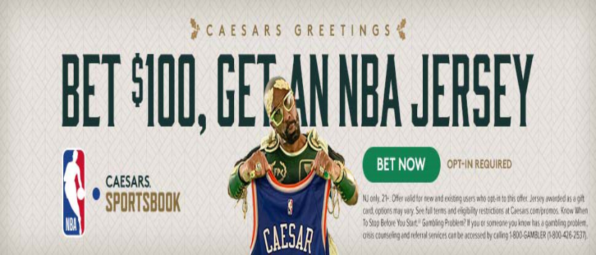 Caesars Sportsbook NFL Promo: Free Jerseys For Sports Bettors