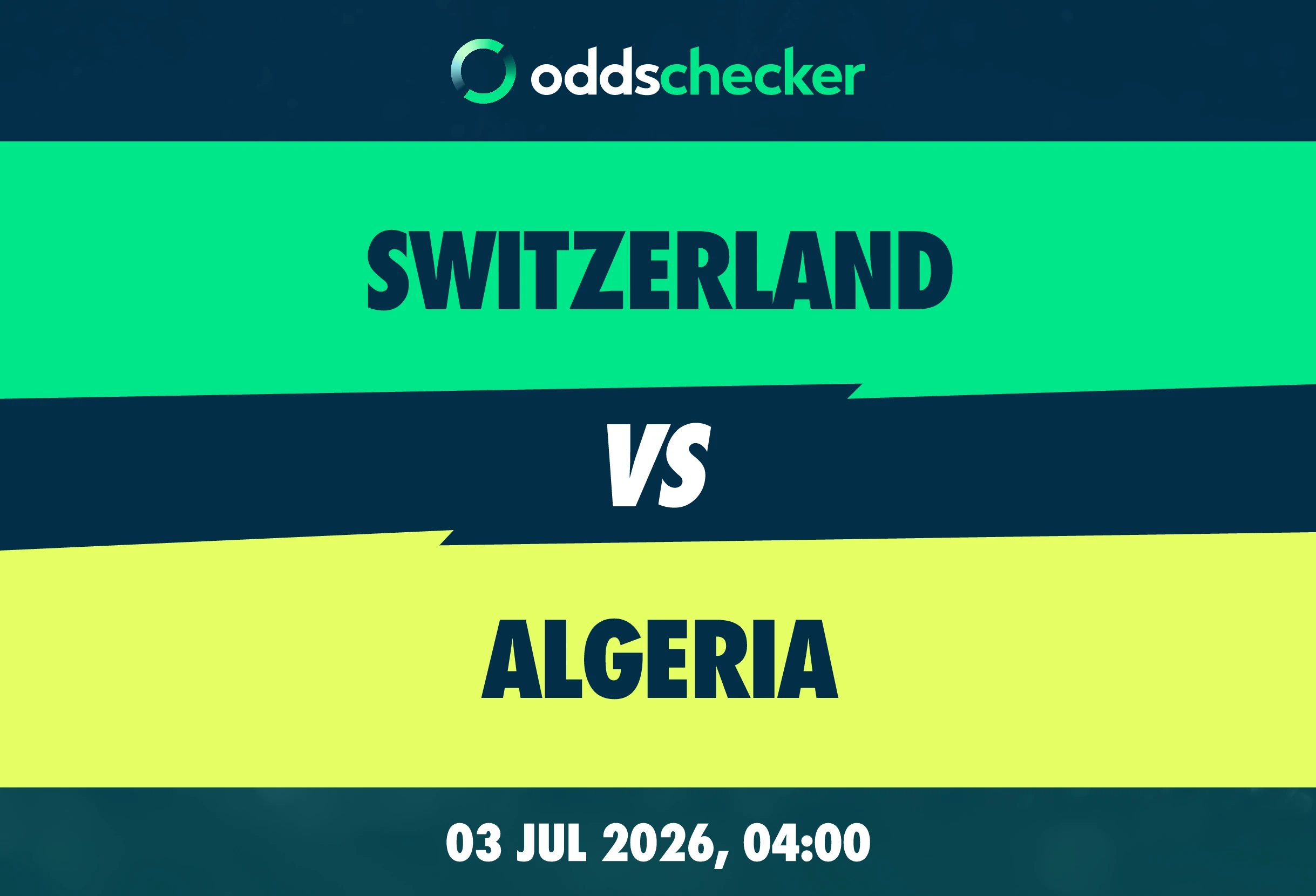 Switzerland vs Algeria Lineups, Prediction, Betting Tips & Odds