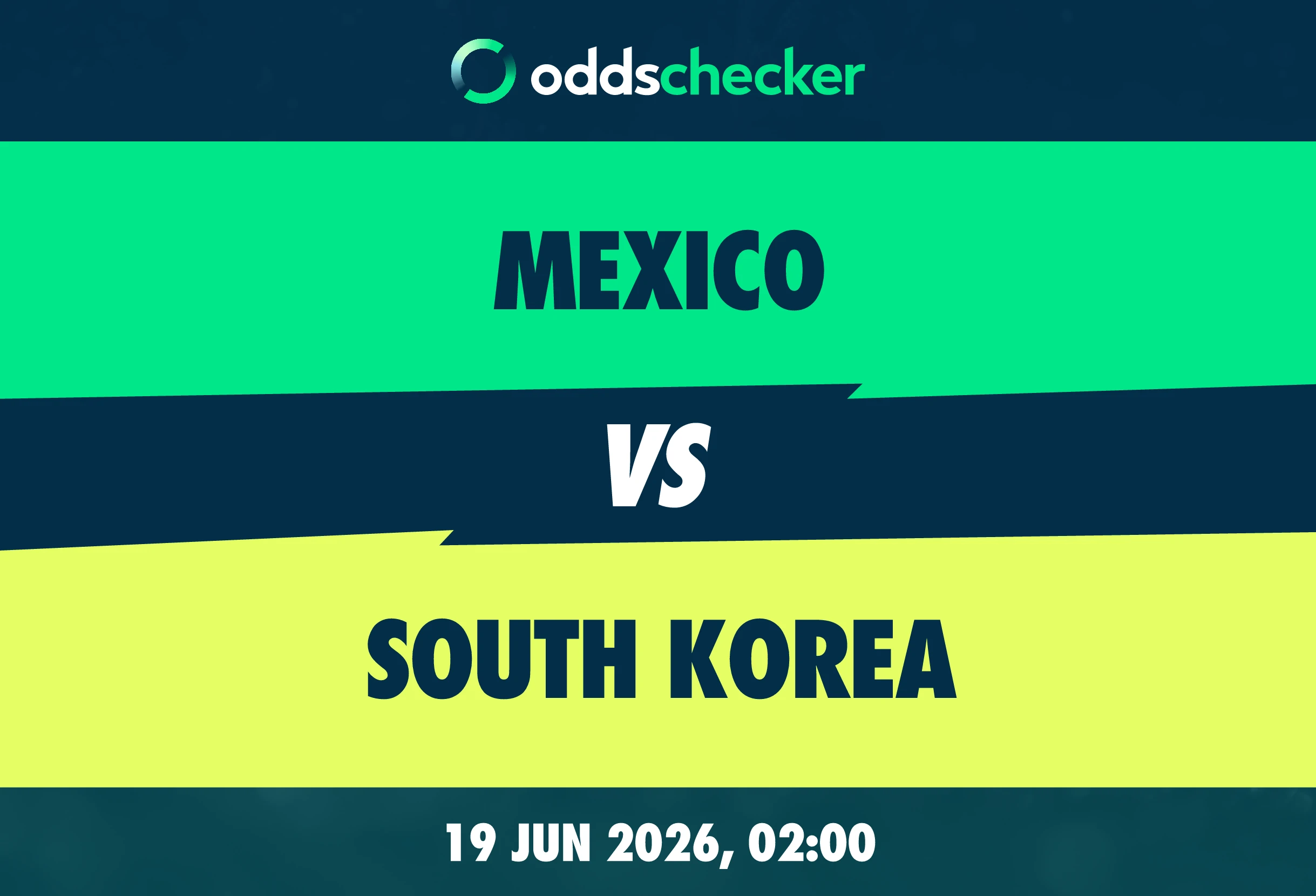 Mexico vs South Korea Lineups, Prediction, Betting Tips & Odds