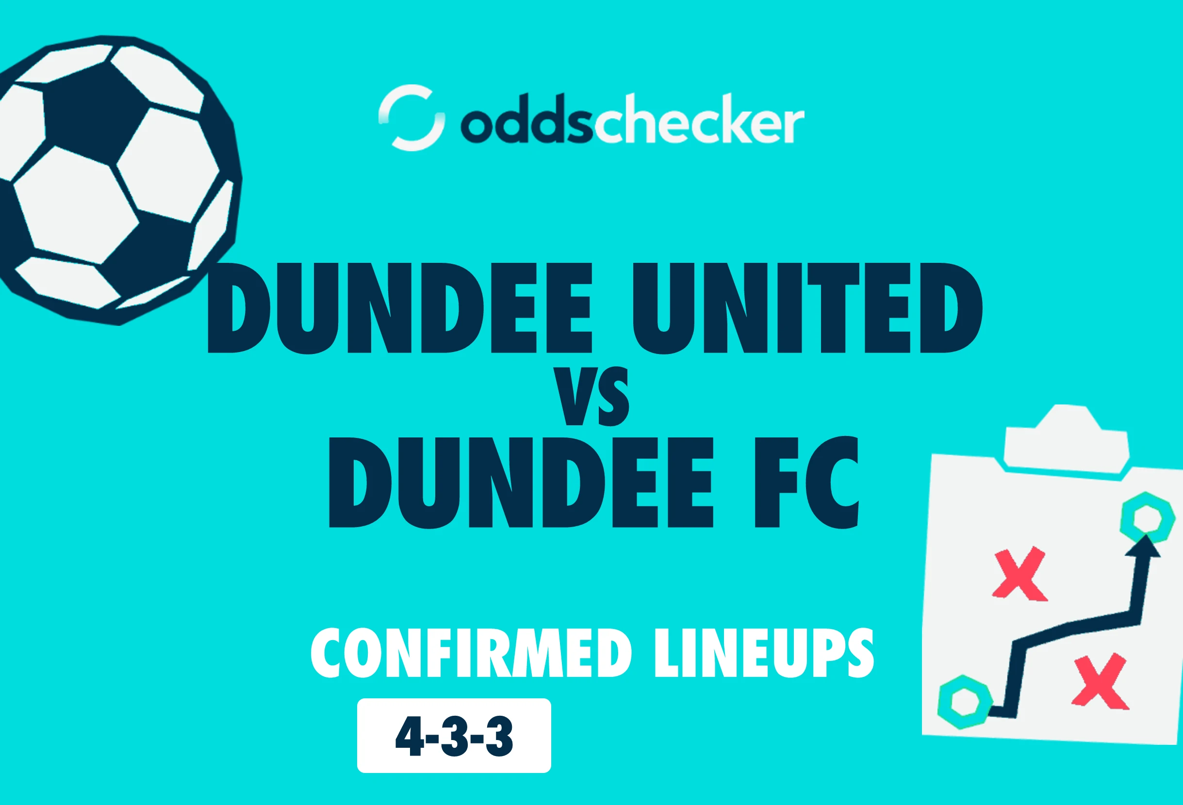 Dundee United vs Dundee FC Confirmed Lineups