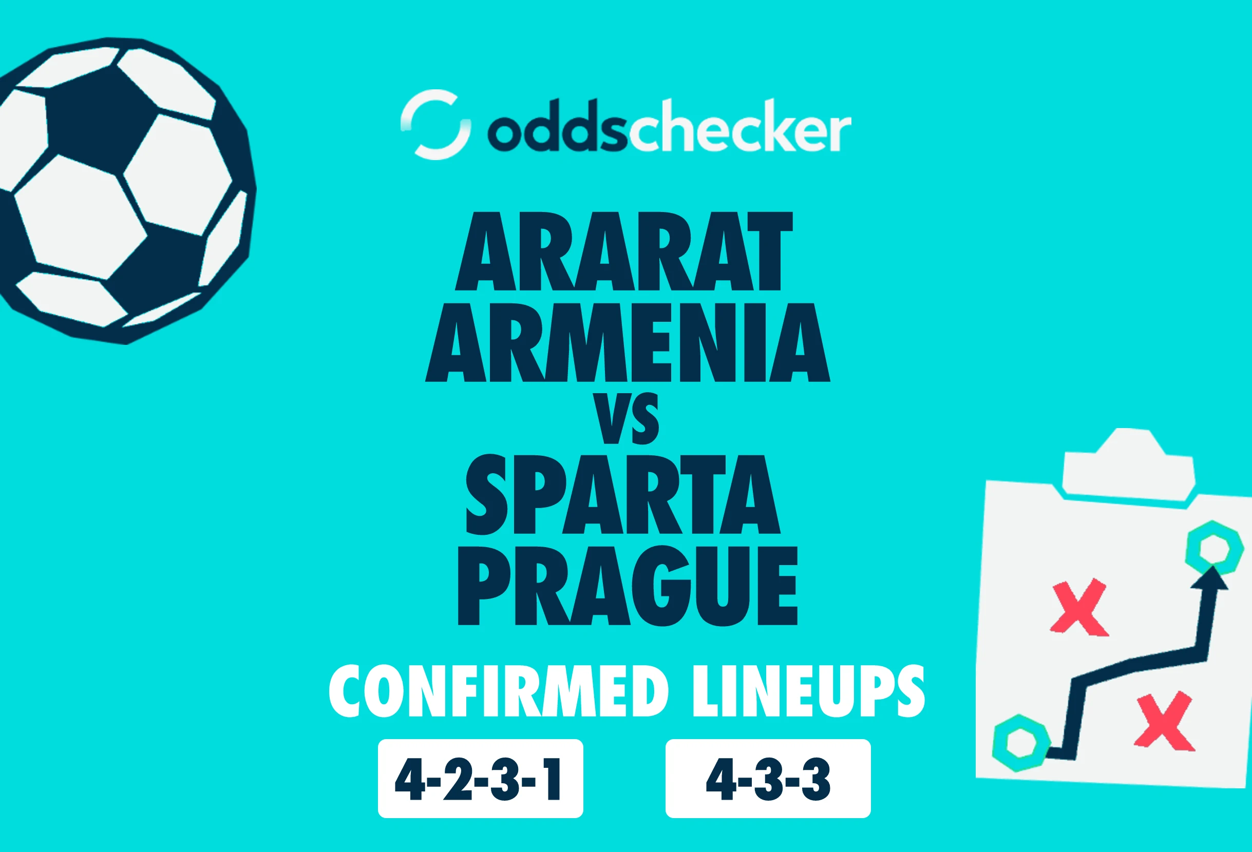 Ararat Armenia vs Sparta Prague Confirmed Lineups